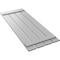 Ekena Millwork True Fit PVC Four Board Spaced Board-n-Batten Shutters, Primed , 23"W x 70"H TFP101SBF23X070PR - alternate 7